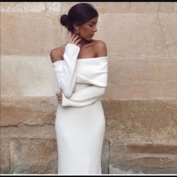 Zara Long Knit Dress - Picture 8 of 15